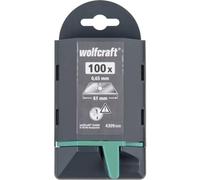 wolfcraft Cuchilla trapezoidal profesional I 4309000 I Accesorio para cuchilla trapezoidal