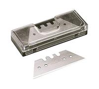 wolfcraft Cuchillas trapezoidales profesionales de 0,65 x 61 mm I 4187000 I Accesorio para cuchilla trapezoidal