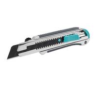wolfcraft Cúter profesional de cuchillas separables de 25 mm I 4081000 I Cúter para altas exigencias