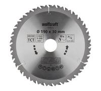 Wolfcraft disco de sierra circular de mano ct, serie marrón i 6736000