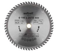 wolfcraft Disco de sierra circular de mano CT, serie naranja I 6633000 I Cortes finos y limpios