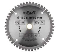wolfcraft Disco de sierra circular de mano CV, serie lila nueva I 6620000 I Cortes finos y limpios
