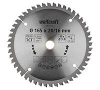wolfcraft Disco de sierra circular de mano CV, serie lila nueva I 6621000 I Cortes finos y limpios