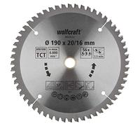 wolfcraft Disco de sierra circular de mano CV, serie lila nueva I 6623000 I Cortes finos y limpios