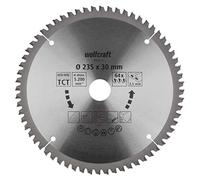 wolfcraft Disco de sierra circular de mano CV, serie lila nueva I 6625000 I Cortes finos y limpios