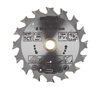 wolfcraft Disco de sierra circular para sierras circulares de mano a batería, serie lila, Ø 85 mm I 6340000 I Cortes semigruesos y rápidos