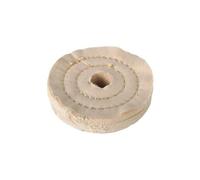 wolfcraft Disco de trapo, diámetro de 110 mm I 2146000 I Para pulir con alto brillo superficies de madera, metal, y plástico