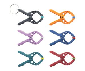 Wolfcraft gmbh 3420000 abrazadera abrazadera de resorte 2 cm multicolo