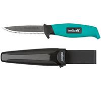Wolfcraft gmbh 4086000 cúter turquesa cuchillo de hoja fija