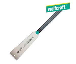 Wolfcraft gmbh 6951000 sierra sierra japonesa 24 cm negro, acero inoxi