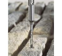 wolfcraft GmbH 7876010, Taladro percutor, Broca para taladro percutor, 1,6 cm, 450 mm, Para piedra artificial, hormigón, piedra natural, 40 cm