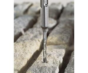 wolfcraft GmbH 7876010, Taladro percutor, Broca para taladro percutor, 1,6 cm, 450 mm, Para piedra artificial, hormigón, piedra natural, 40 cm