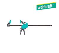 Wolfcraft gmbh ehz easy abrazadera de barra gris, turquesa