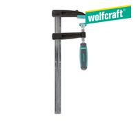 Wolfcraft gmbh sz 80-300 abrazadera de barra 30 cm negro, gris