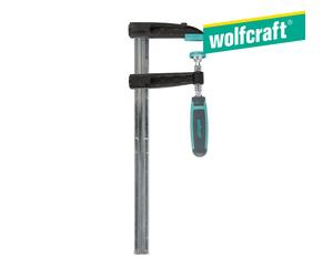 Wolfcraft gmbh sz 80-300 abrazadera de barra 30 cm negro, gris