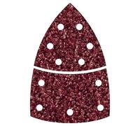 wolfcraft Hoja abrasiva adhesiva, 2 piezas para madera/metal I 1811000