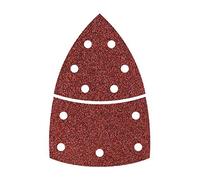 wolfcraft Hoja abrasiva adhesiva, 2 piezas para madera/metal I 1812000