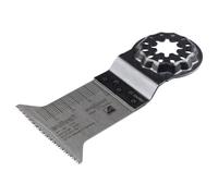 wolfcraft Hoja de sierra de inmersión ˮExpertˮ HCS, enganche STARLOCK, madera, plástico, placas de yeso I 4257000 I Para cortes largos y rectos en madera