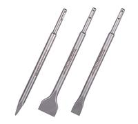 wolfcraft juego de 3 piezas de cinceles con vástago SDS-plus I 7914000
