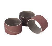 wolfcraft Juego de bandas abrasivas de tejido de 3 piezas I 2039000