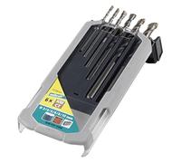 Wolfcraft Juego de brocas para hormigón 7110000 – filo de carburo de tungsteno, Ø 3–10 mm, 6 piezas