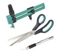 wolfcraft Juego de corte universal, 3 piezas I 8641000 I 3 herramientas para todo tipo de cortes, ideal para el hogar y las manualidades