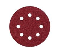 wolfcraft Juego de discos autoadherentes de lijar de 25 piezas para madera/metal I 2267100