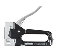 wolfcraft Juego de grapadora manual tacocraft 6, 1001 piezas I 7090000 I Para numerosos trabajos en el hogar y el bricolaje