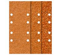 wolfcraft Juego de hojas de lijar de 25 piezas para madera/metal I 1959100