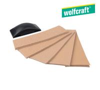 Wolfcraft Juego de lijar manual I 2898000 – 51 pzas.