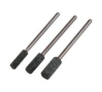 Wolfcraft juego de minimuelas abrasivas cerámicas de 3 piezas i 21750