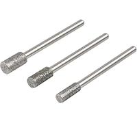 Wolfcraft juego de minimuelas de diamante, cilíndricas, 3 piezas i 59