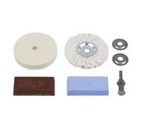 Wolfcraft juego de pulido de bricolaje de 5 piezas i 2178000 i para ac
