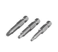 wolfcraft Juego de puntas de atornillador Solid safety de 3 piezas I 1266000