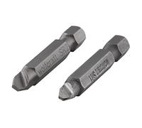 Wolfcraft juego de puntas para tornillos con perfil defectuoso, 2 piez
