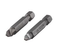 Wolfcraft juego de puntas para tornillos defectuoso, 2 piezas