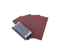 wolfcraft Kit de lijar manual de 41 pzas. I 2877000 I Práctico juego para trabajos de lijado finos y uniformes