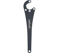 wolfcraft Llave de brida universal para amoladora angular I 2459000 I Para cambiar discos de corte, desbastado y lijado de forma sencilla