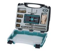 Wolfcraft Juego Undercover-Jig TX 4642100 – 55 piezas, taladra y atornilla ensamblajes invisibles