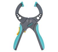 wolfcraft Pinza de carraca PRO 50 I 3632000 I Para trabajar con fuerza de sujeción dosificada, perfecta para proyectos de bricolaje y modelismo