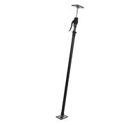 wolfcraft Puntal Telescópico para Placa de Yeso y Techos, 1,22 - 2,90 m | Soporte de montaje para placas de yeso y paneles de yeso, mecanismo de bomba con ajuste de precisión, 4042000