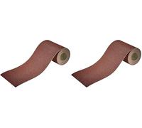 wolfcraft Rollo de papel abrasivo autoadherente para madera/metal I 1740000 (Paquete de 2)