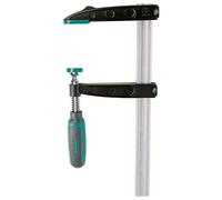 wolfcraft Sargento de tornillo PRO 240, 150 mm I 3610000 I Para aplicaciones de sujeción en las que se requiere gran fuerza, ideal para proyectos de madera y muebles