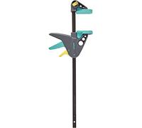 Wolfcraft Sargento monomanual PRO M – Sujeción cómoda, ideal para proyectos de bricolaje – 300 mm