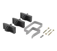 wolfcraft Set de fijación para planchas de placa de yeso, 8 piezas I 4040000 I Utensilio de fijación para el montaje de planchas de placa de yeso en el entramado