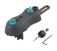 wolfcraft Set de taladrado de tarimas de terraza, 3 pzas. I 6960000 I Para el atornillado uniforme de tarimas de terraza