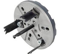 wolfcraft sierra de corona ajustable, focos de luz I 5986000 I Para la preparación de instalaciones de focos de luz empotrados