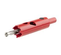 Wolfcraft Sierra de corona para taladro 5462000 BiM Ø20 mm con adaptador y broca piloto