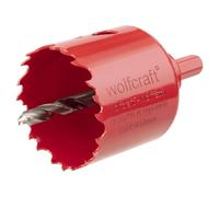 Wolfcraft Sierra de corona BIM I 5471000 I para obra en seco, madera, plásticos y metales 40 mm