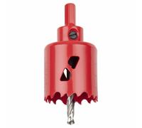 Wolfcraft Sierra de corona BiM I 5485000 I – Para obra en seco, madera, plásticos y metales, 40 mm